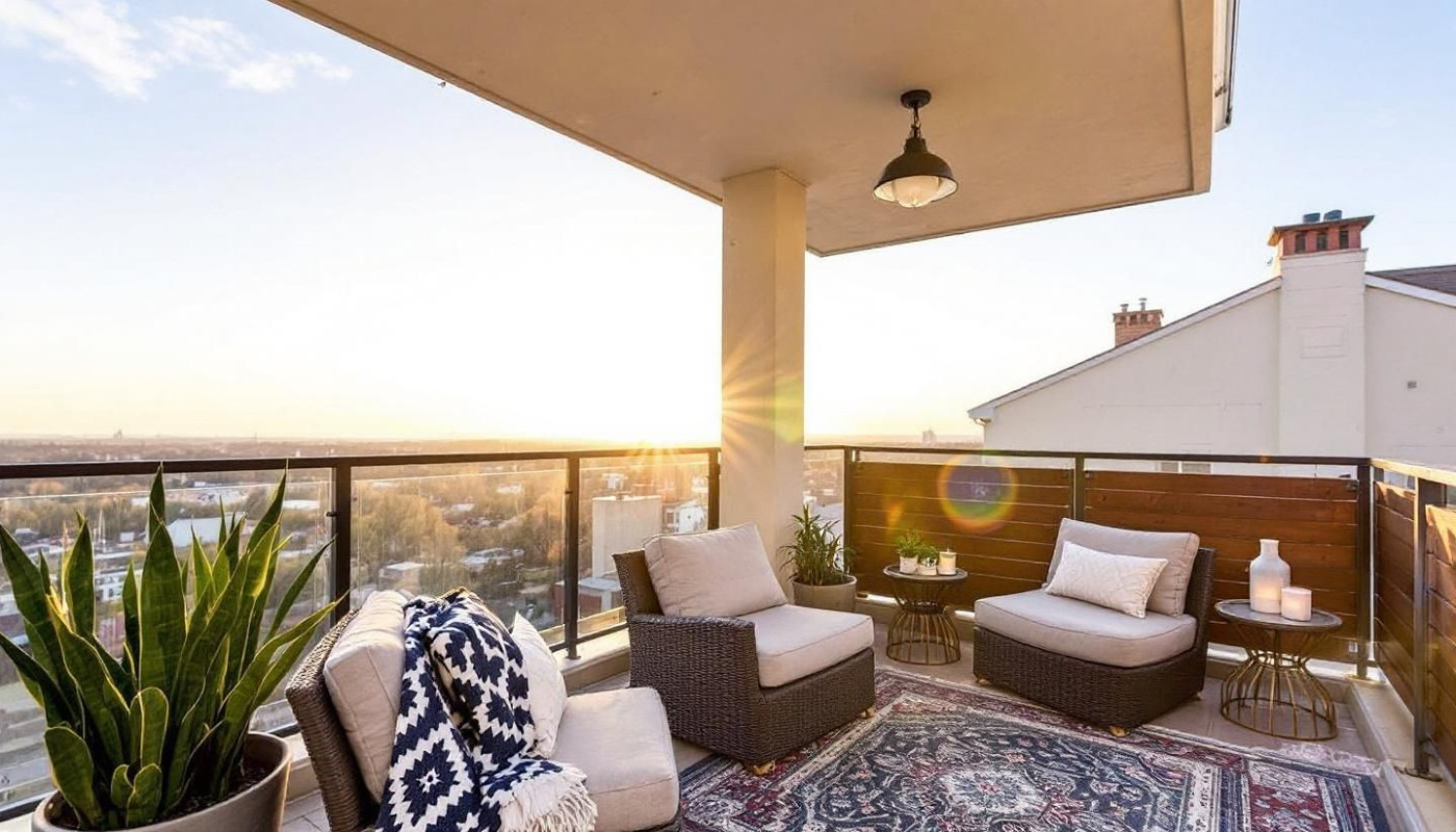 Aménagement de balcon les tendances 2023 pour un espace cosy et tendance