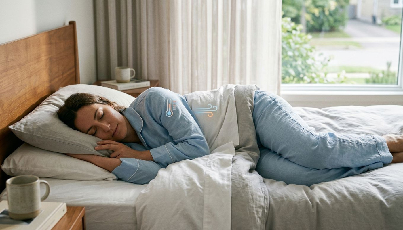 Favoriser un sommeil réparateur avec la technologie thermorégulatrice