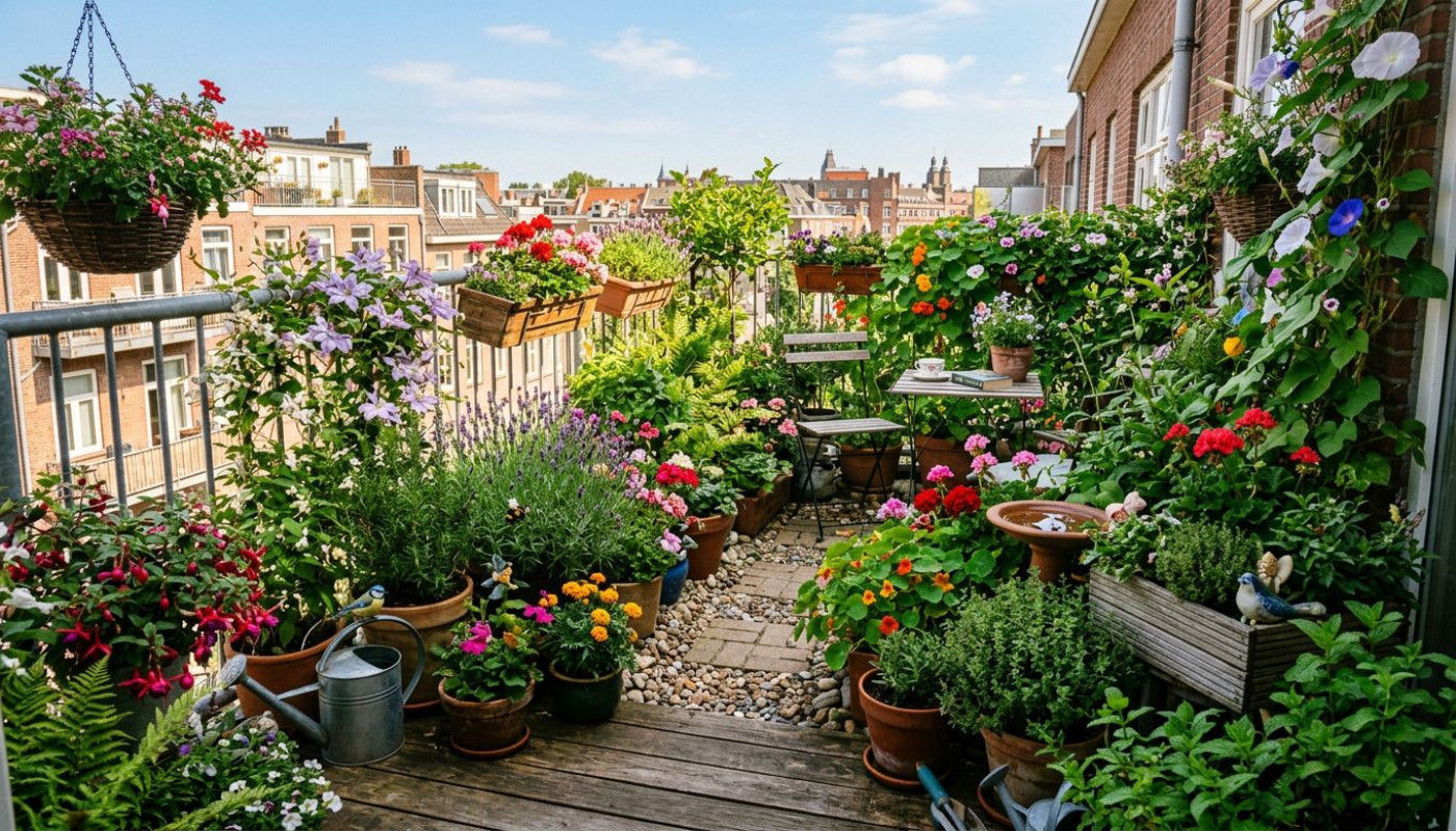 Jardin urbain : transformer un petit espace en écrin de biodiversité chez soi