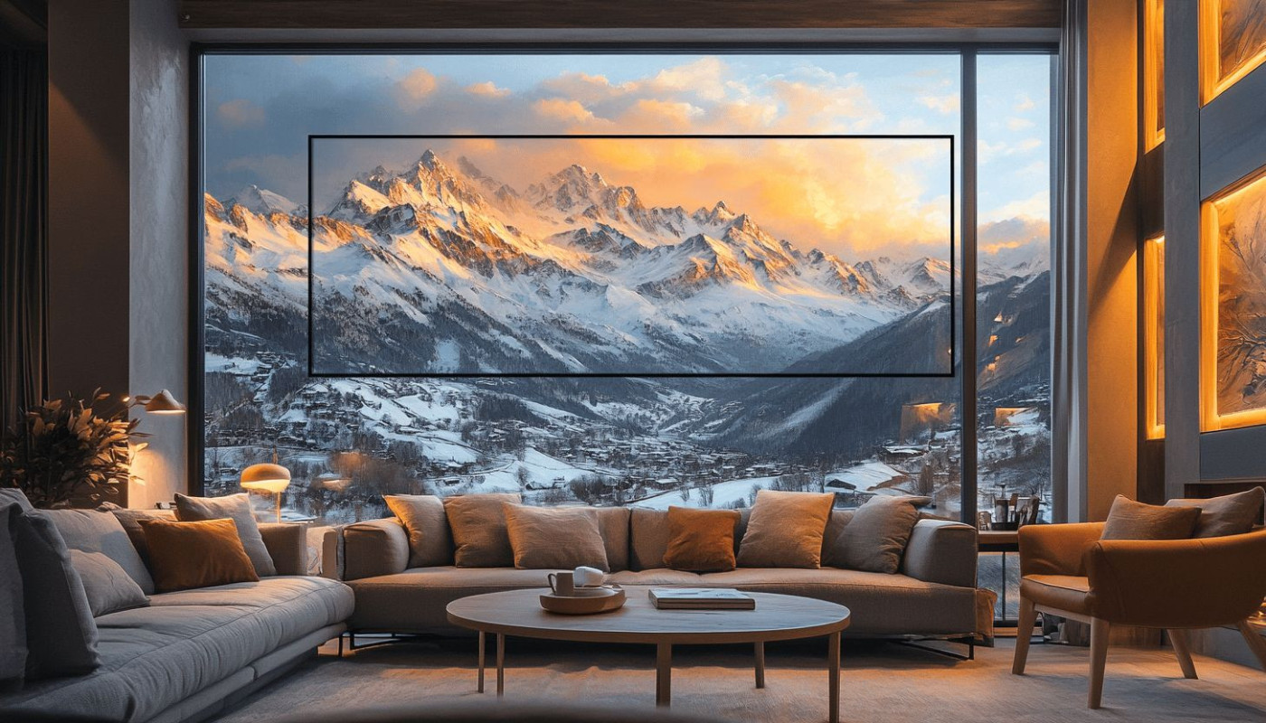 Les effets psychologiques des paysages de montagne dans la décoration intérieure